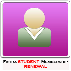 FAHRA STUDENT Membership /RENEWAL